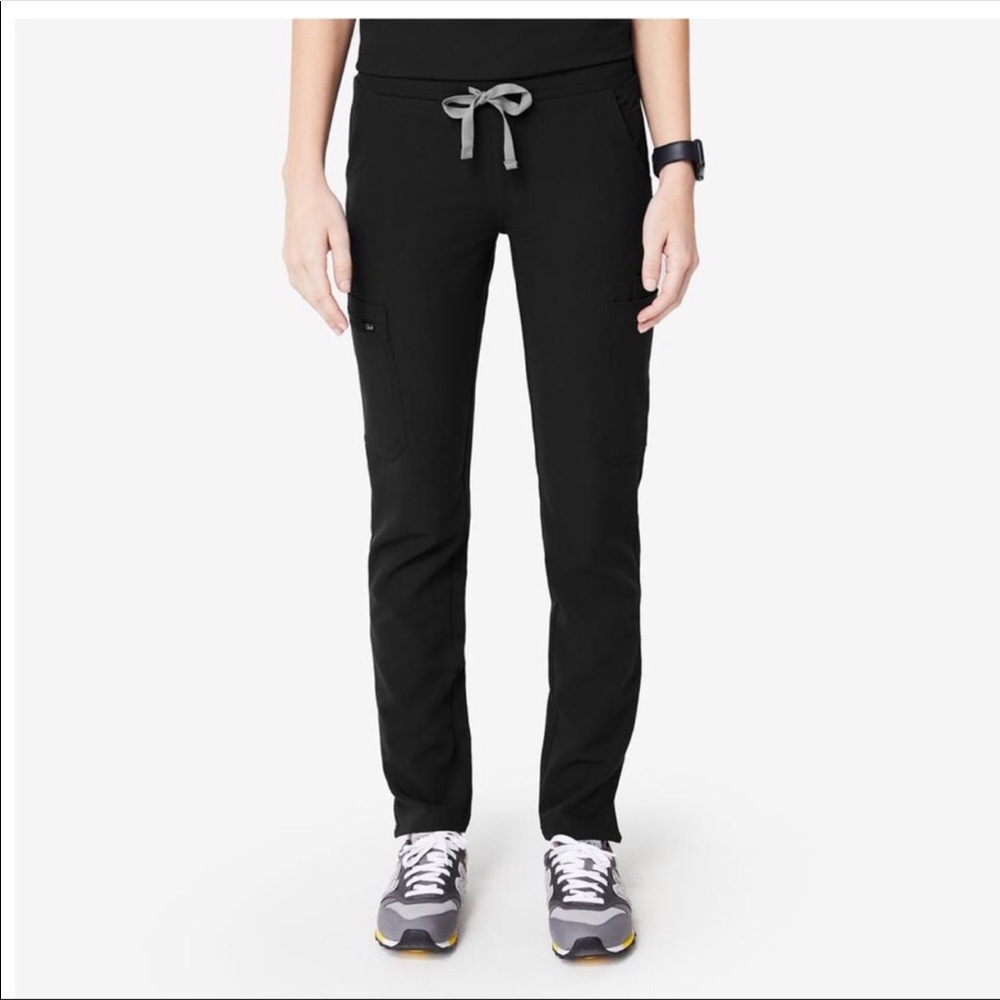 Figs scrub bottoms black Small